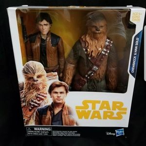 Star Wars Action Figures Han Solo Chewbacca